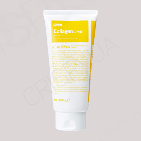 Гель-пінка з колагеном та обліпихою MEDI-PEEL VEGAN VITAMIN COLLAGEN CLEAR - 300 мл