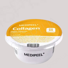Освітлювальна маска для обличчя Medi-Peel Vegan Vitamin Collagen Modeling Cup Pack - 28 г (модель:6981) Освітлювальна маска для обличчя Medi-Peel Vegan Vitamin Collagen Modeling Cup Pack - 28 г