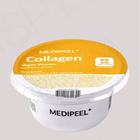 Освітлювальна маска для обличчя Medi-Peel Vegan Vitamin Collagen Modeling Cup Pack - 28 г