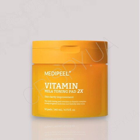 Тонізуючі вітамінні пади для обличчя MEDI-PEEL Vitamin Mela Toning Pad 2х - 50 шт