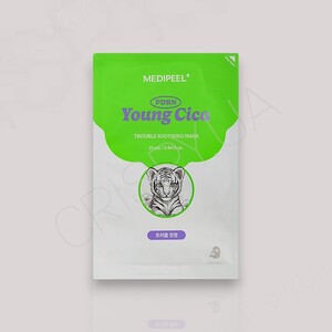Тканинна маска для обличчя з центелою MEDI-PEEL Young Cica PDRN Trouble Soothing Mask - 25 мл