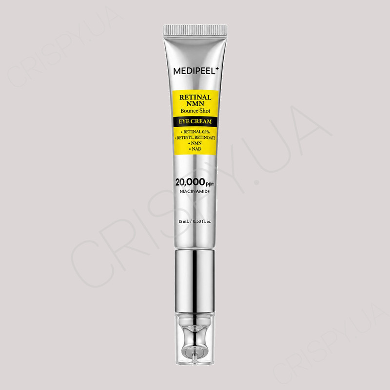 Антивіковий крем для очей MEDIPEEL RETINAL NMN BOUNCE SHOT EYE CREAM - 15 мл - Фото №2