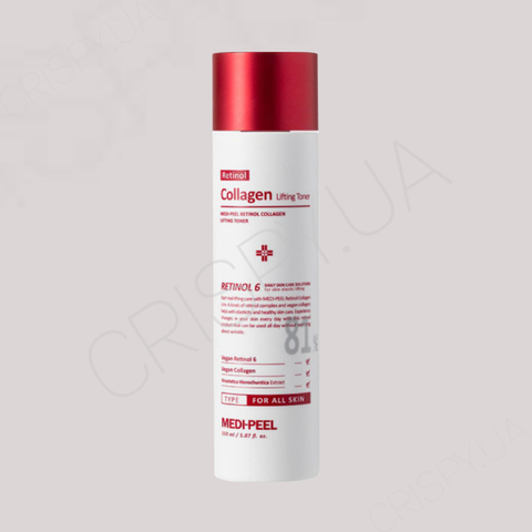 Омолоджуюючий тонер з ретинолом і колагеном MEDI-PEEL RETINOL COLLAGEN LIFTING TONER - 150 мл