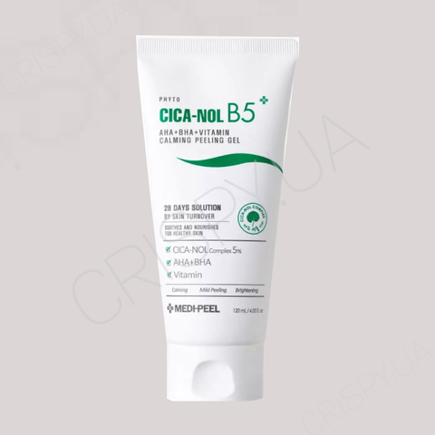 Пілінг-скатка для обличчя з кислотами MEDI PEEL PHYTO CICA-NOL B5 CALMING PEELING GEL - 120 мл