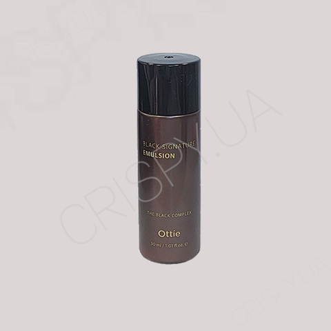 Міні-версія емульсії з муцином равлика Ottie Black Signature Emulsion - 30 мл 