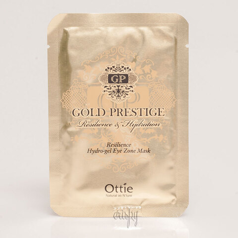 Гідрогелеві патчі під очі із золотом Ottie Gold Prestige Resilience Hydrogel Eye Zone Mask - 1 пара