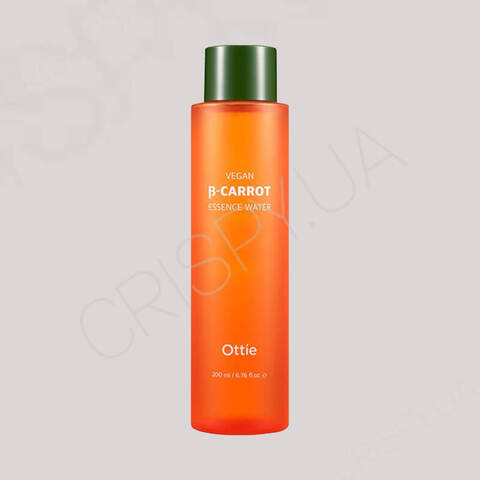Тонер-есенція на основі органічної моркви Ottie Vegan Beta-Carrot Essence Water - 200 мл 