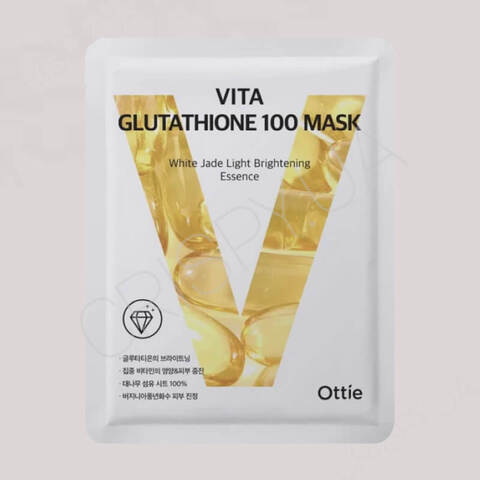 Тканинна маска для обличчя з глутатіоном Ottie Vita Glutathione 100 Mask - 25 мл