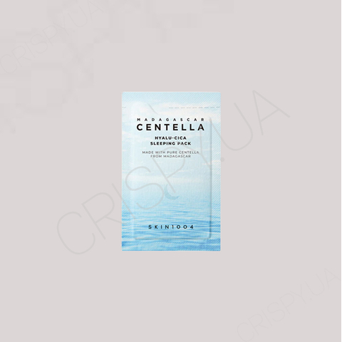 Пробник гелевої нічної маски для обличчя з центеллою SKIN1004 Madagascar Centella Hyalu-Cica Sleeping Pack - 1.5 мл