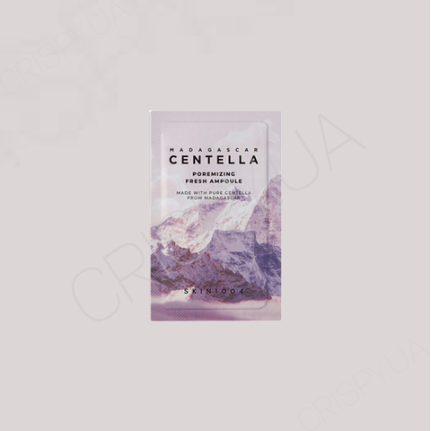 Пробник ампули для звуження пор і контролю жирності SKIN1004 Madagascar Centella Poremizing Fresh Ampoule - 1.5 мл