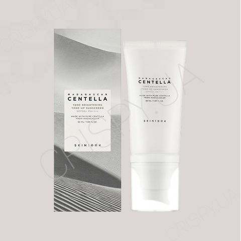 Сонцезахисний крем для вирівнювання тону шкіри SKIN100 Madagascar Centella Tone Brightening Tone-up Sunscreen SPF50PA++++ - 50 мл