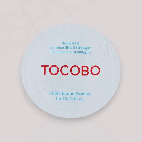 Пробник багатофункціональної есенції з біфідобактеріями Tocobo Bifida Biome Essence - 1 мл 