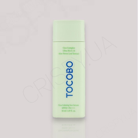 Сонцезахисна сироватка для чутливої шкіри Tocobo Cica Calming Sun Serum Spf 50+ Pa++++ - 50 мл