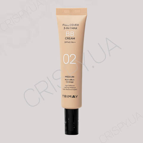 Легкий BB-крем Trimay Full Cover 3-in-1 Max BB Cream SPF40 PA++ - 30 мл