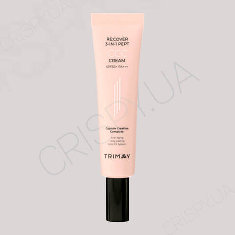 Багатофункціональний тональний крем з пептидами Trimay Re:cover 3-in-1 Pept CCC Cream - 30 мл