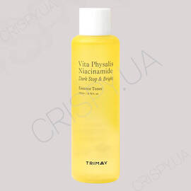 Освітлюючий тонер-есенція з фізалісом Trimay Vita Physalis Niacinamide Dark Stop & Bright Toner - 200 мл (модель:6253) Освітлюючий тонер-есенція з фізалісом Trimay Vita Physalis Niacinamide Dark Stop & Bright Toner - 200 мл