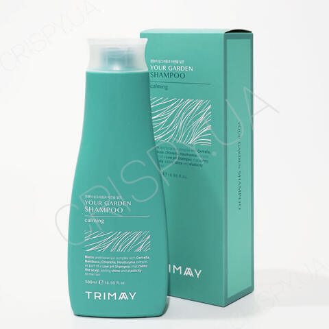 Безсульфатний шампунь із біотином Trimay Your Garden Shampoo Calming (Biotin) - 500 мл